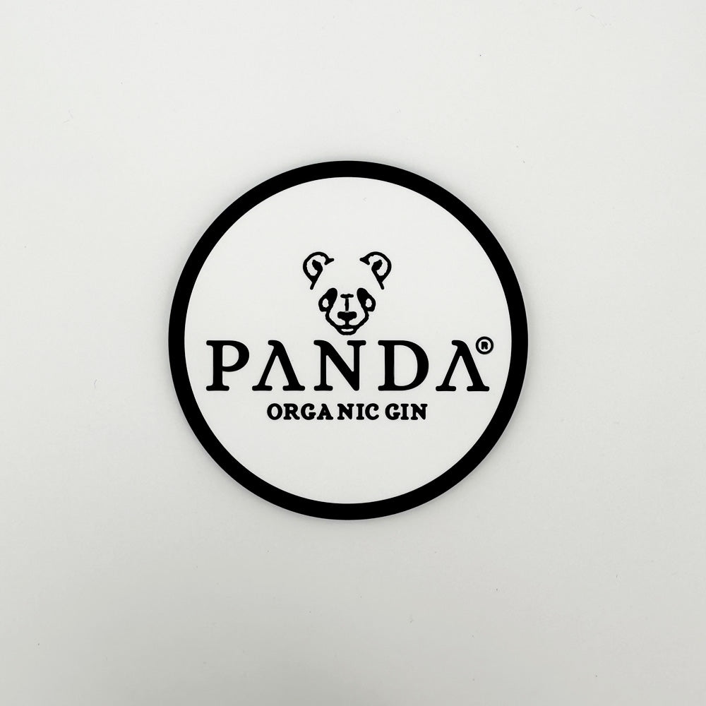 Personalized Panda Gin Coasters, a practical accessory