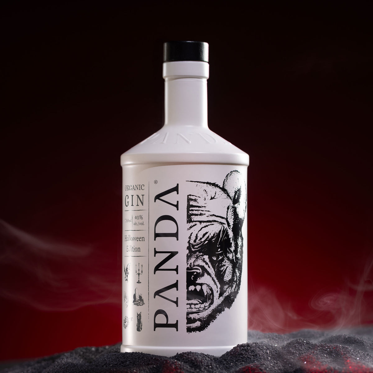 Panda Gin Halloween No. 2 - collector's edition organic Belgian gin 700ml