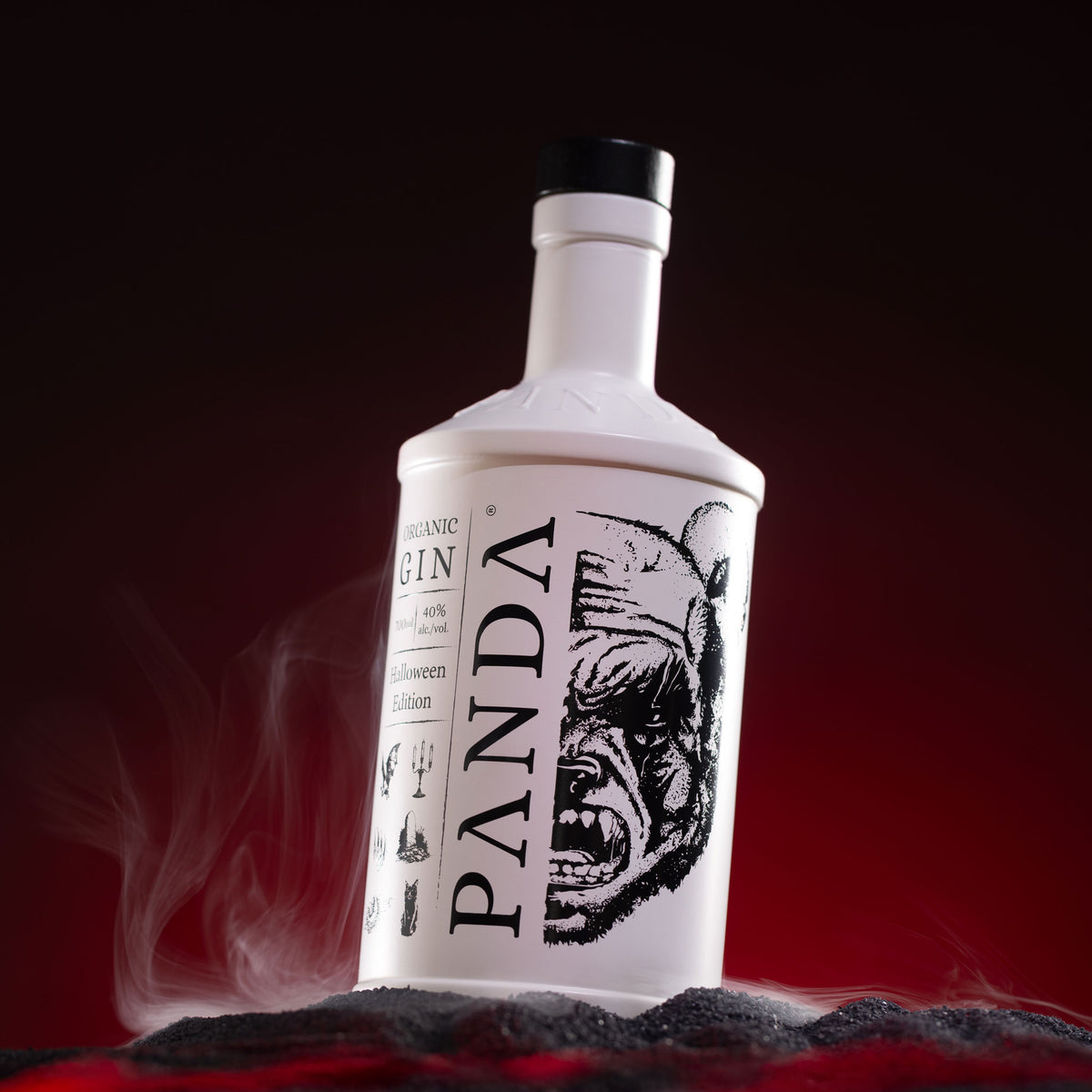 Panda Gin Halloween No. 2 - collector's edition organic Belgian gin 700ml