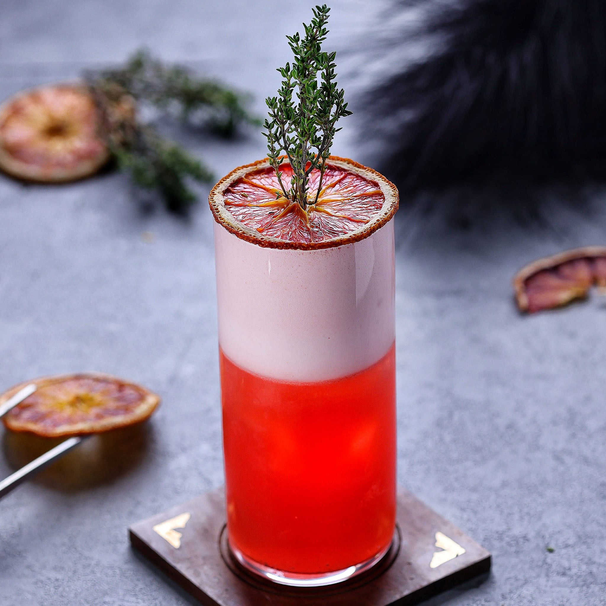 Thyme & Blood Orange Fizz - Panda Gin