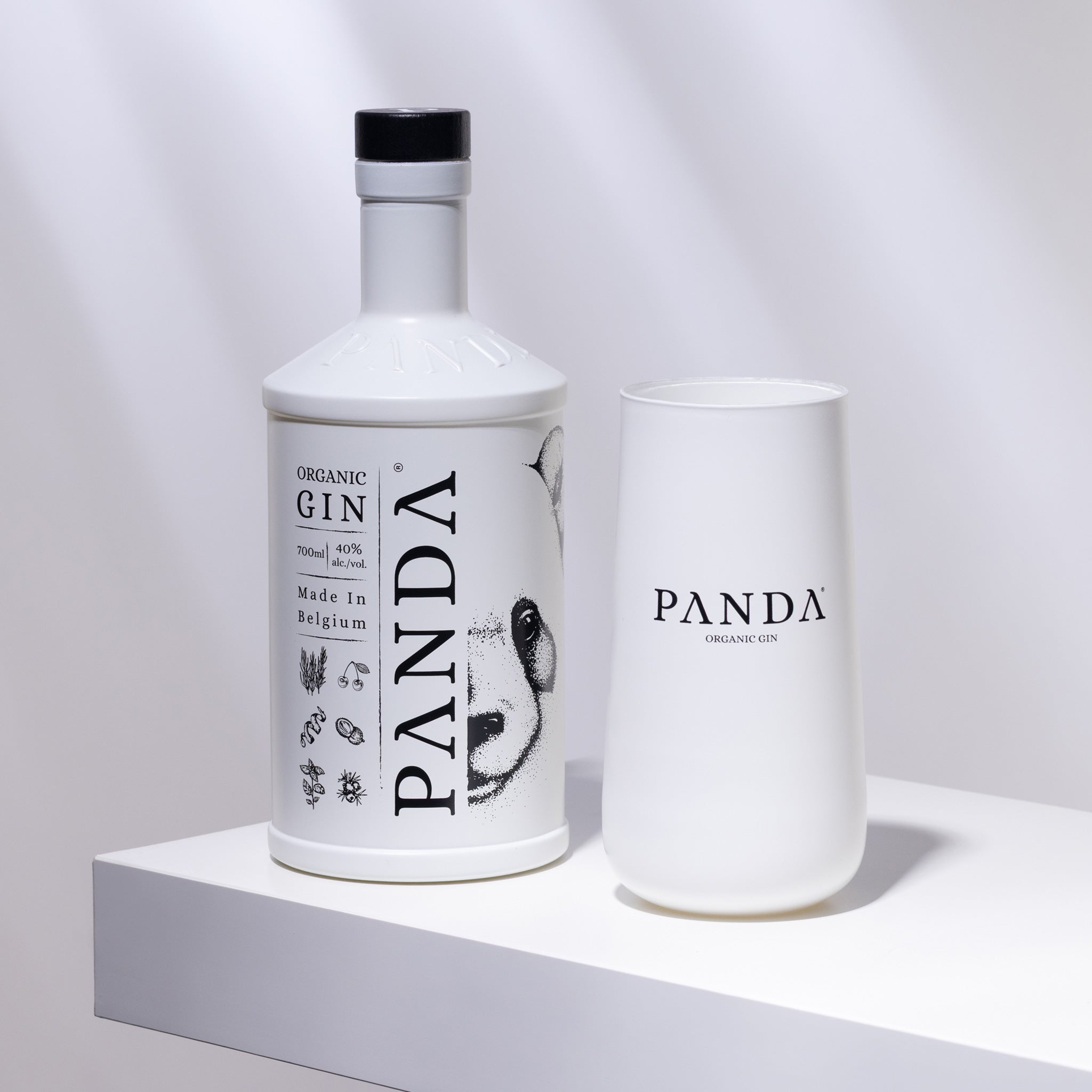 Verre blanc premium - Panda Gin