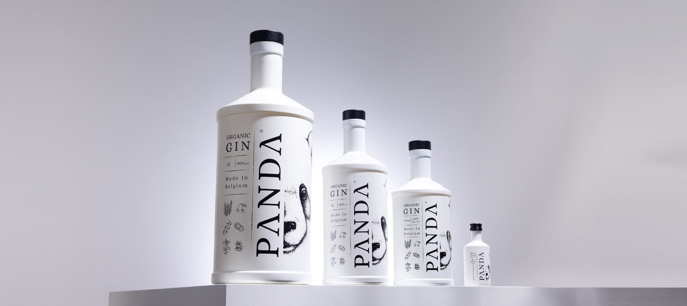 Photo collection Panda Gin - Gin artisanal belge