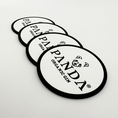 Panda Gin Personalised Coaster Set, a practical accessory