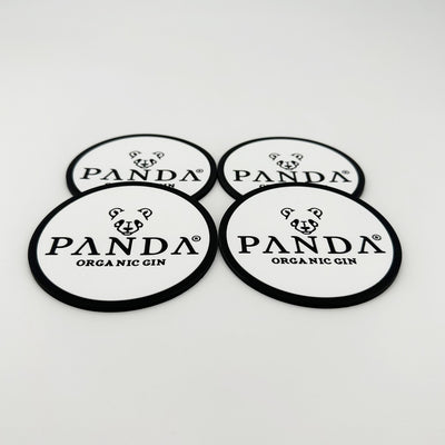 Personalized Panda Gin Coasters, a practical accessory