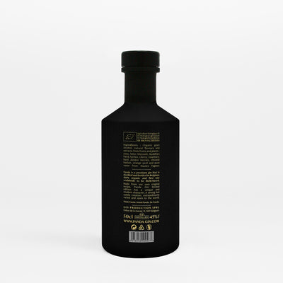 Limited Edition 2020 Panda Gin Black - Back Label