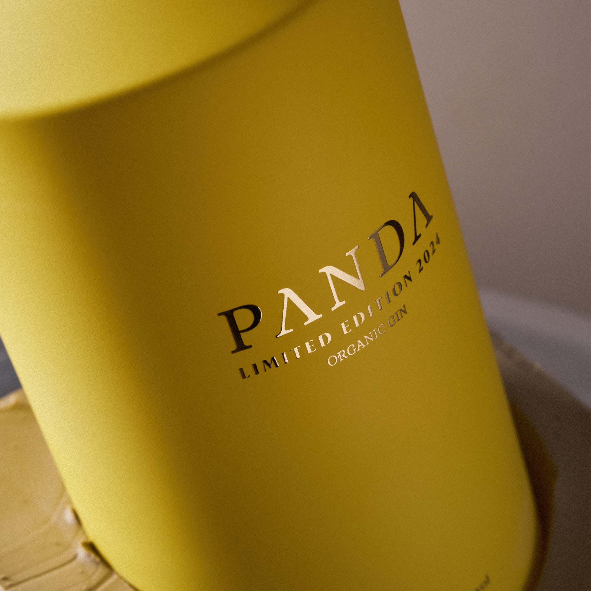 Limited Edition 2024 Panda Gin Yellow