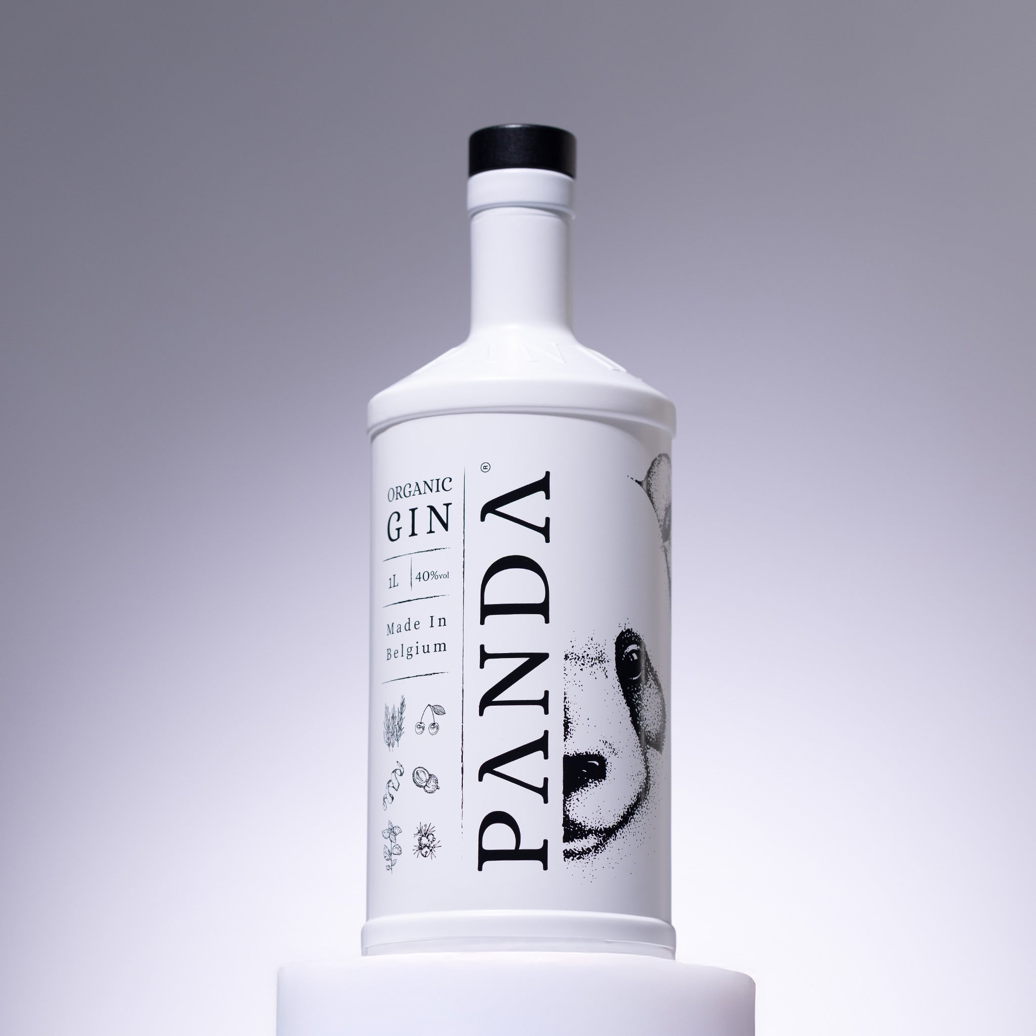 Big Panda Gin - Liter - Belgian Gin - Organic - Lychee Infused