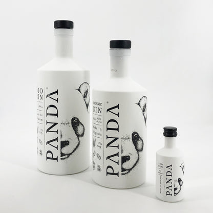 The Panda Gin Bottle Family - All Sizes - 5cl - 70cl - Liter