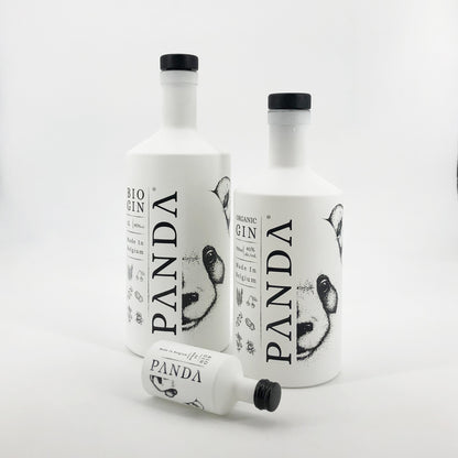 The Panda Gin Bottle Family - All Sizes - 5cl - 70cl - Liter