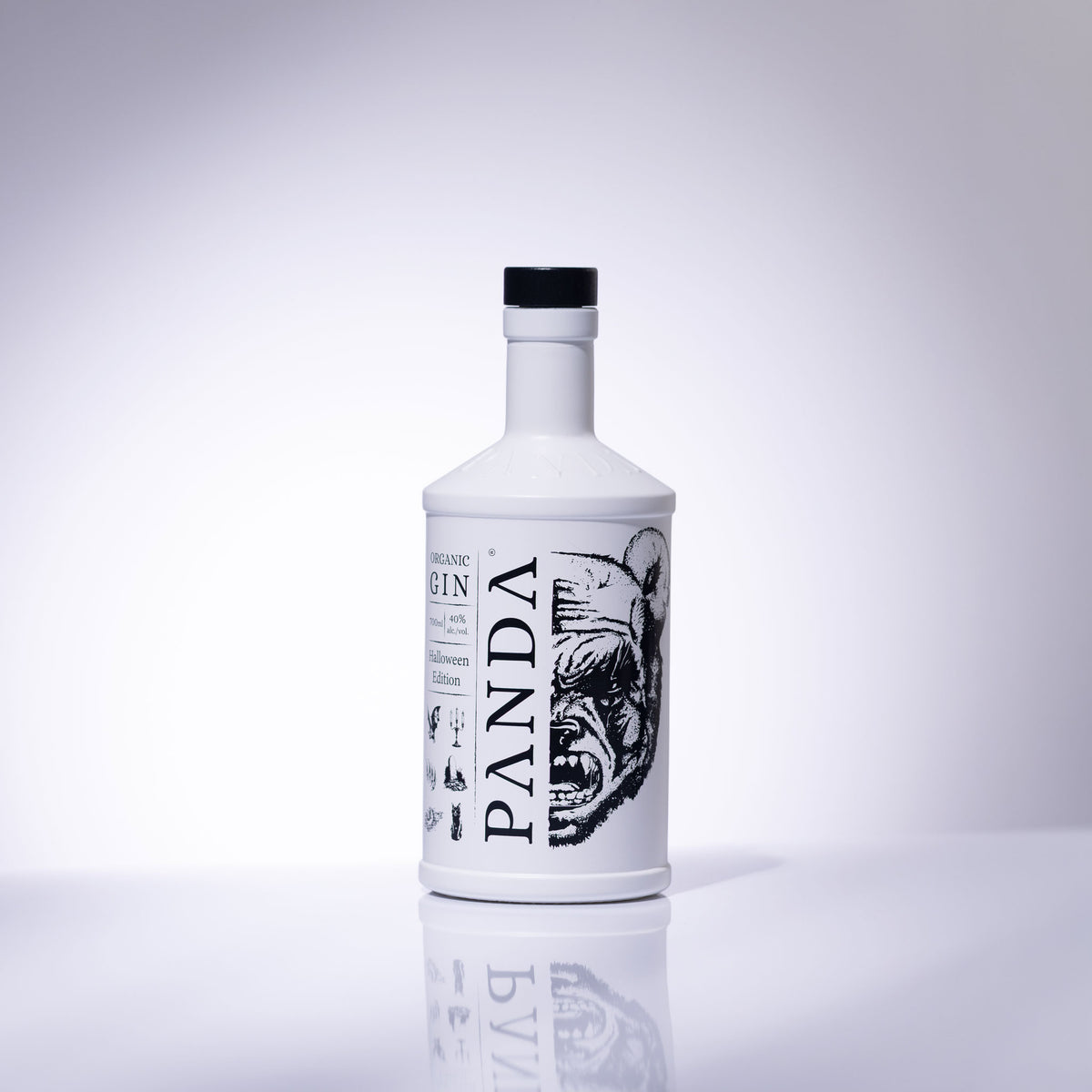 Panda Gin Halloween n°2 - édition collector gin belge bio 700ml